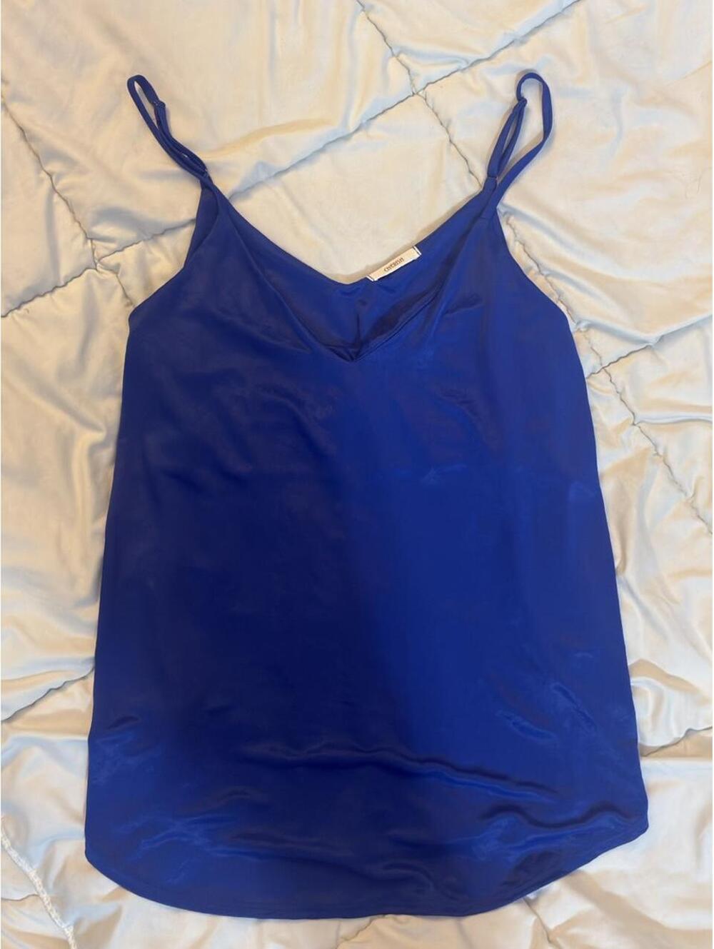 Women's Blue and Navy Vests-tanks-cami